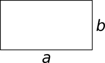 Rectangle a b